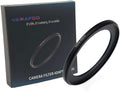 YAMAFOO 82mm to 62mm Step-Up Ring/Step Down Rings Filter Adapter for All Brands UV ND CPL Metal Ring Step-Up Rings Adapter Filter,Black (82-62)