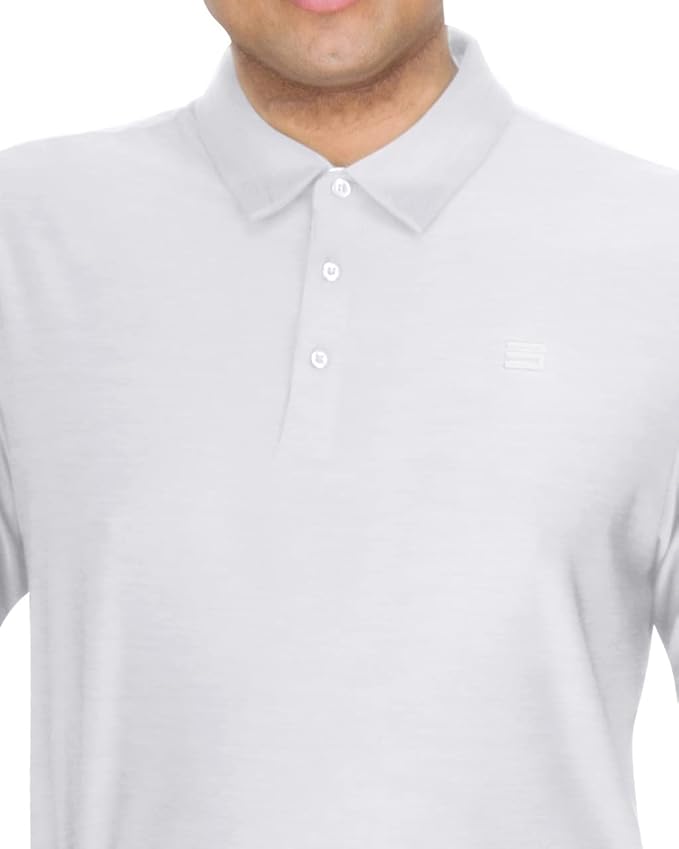 Three Sixty Six Golf Shirts for Men - Dry Fit Short-Sleeve Polo, Athletic Casual Collared T-Shirt