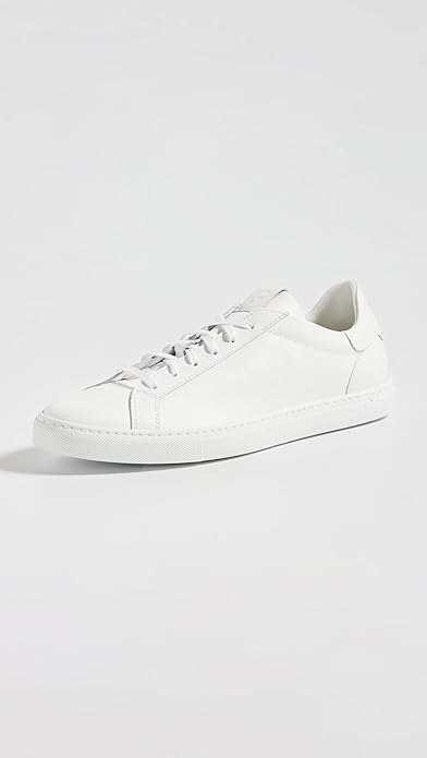 GREATS Men's Reign Low Top Leather Sneakers
