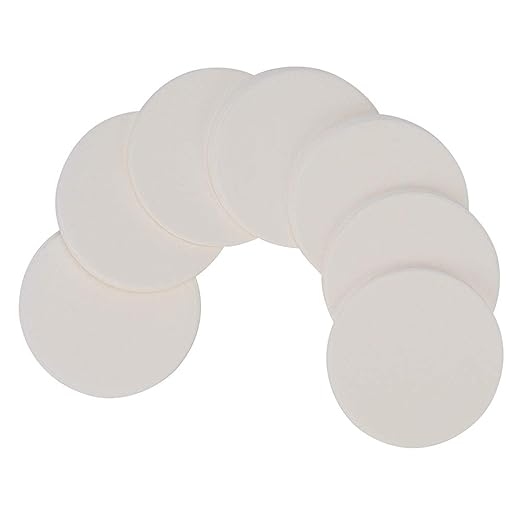 Labasics Qualitative Filter Paper Circles, 90 mm Diameter Cellulose Filter Paper with 15-20 Micron Particle Retention Medium Filtration Speed, Pack of 100