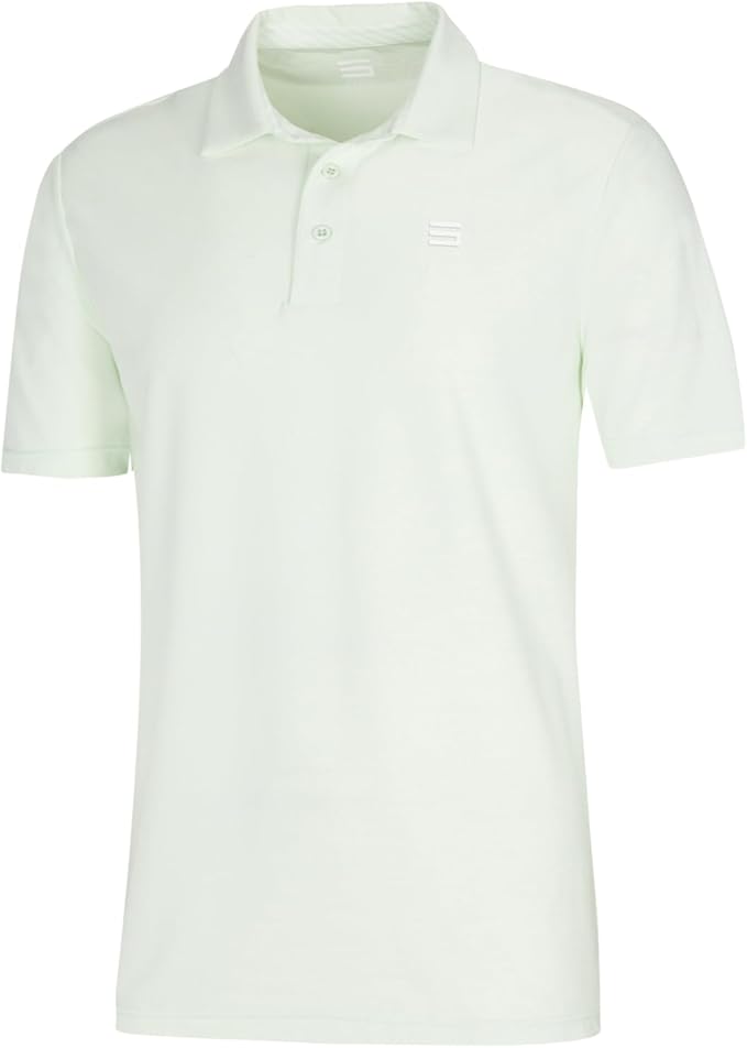 Three Sixty Six Golf Shirts for Men - Dry Fit Short-Sleeve Polo, Athletic Casual Collared T-Shirt