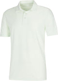 Three Sixty Six Golf Shirts for Men - Dry Fit Short-Sleeve Polo, Athletic Casual Collared T-Shirt