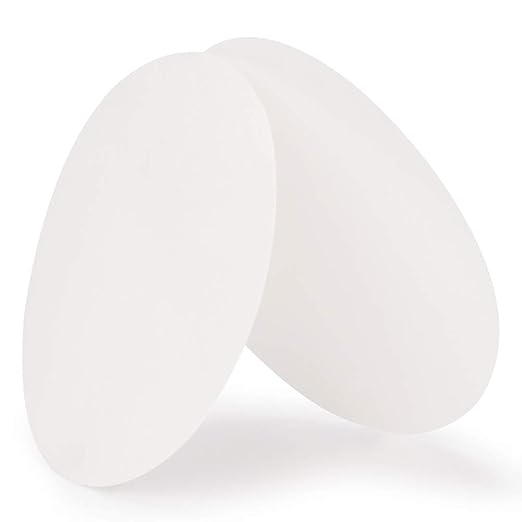 StonyLab Quantitative Filter Paper Circles, 46mm Diameter Cellulose Filter Paper with 20 Micron Particle Retention Medium Filtration Speed, Pack of 100