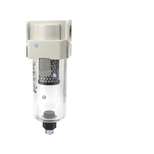 Vacuum Water Droplet Separator Vacuum Pipeline Filter Negative Pressure Filter Element AMJ AMJ3000-03B AMJ4000-04B-C(AMJ3000-03B-C)