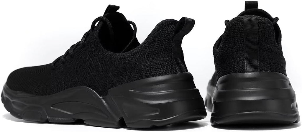 Mens Slip On Running Shoes Athletic Walking Trainers Lightweight Breathable Mesh Tennis Sneakers