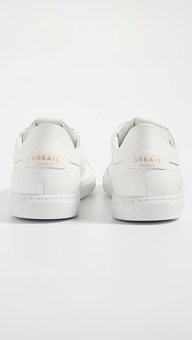 GREATS Men's Reign Low Top Leather Sneakers