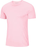 MAGCOMSEN Men's Short Sleeve UPF 50+ T-Shirt Quick Dry Rash Guard Athletic Running Swim Top Tee Performance Water Shirts