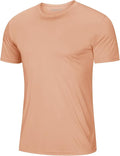 MAGCOMSEN Men's Short Sleeve UPF 50+ T-Shirt Quick Dry Rash Guard Athletic Running Swim Top Tee Performance Water Shirts