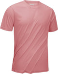 KEFITEVD Men's Short Sleeve UPF 50+ Sun Protection Shirts Quick Dry Rashguard Swim Shirt SPF Workout Fishing Athletic T-Shirt