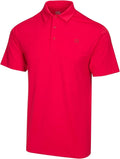 Three Sixty Six Golf Shirts for Men - Dry Fit Short-Sleeve Polo, Athletic Casual Collared T-Shirt