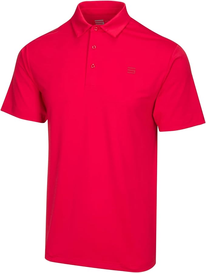 Three Sixty Six Golf Shirts for Men - Dry Fit Short-Sleeve Polo, Athletic Casual Collared T-Shirt