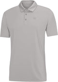 Three Sixty Six Golf Shirts for Men - Dry Fit Short-Sleeve Polo, Athletic Casual Collared T-Shirt