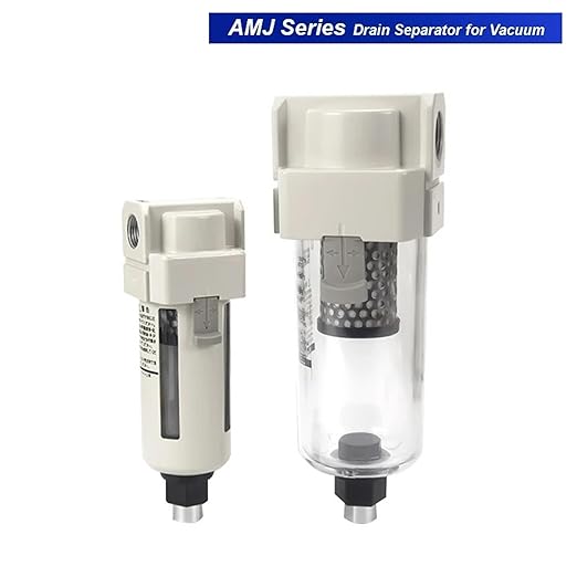 Type Vacuum Water Droplet Separator Vacuum Pipeline Filter Negative Pressure Filter Element AMJ AMJ3000-03B AMJ4000-04B-C(AMJ3000-03B-C)