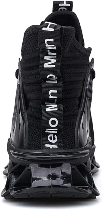 Hello MrLin Men's Running Shoes Non Slip Athletic Tennis Walking Blade Type Sneakers Hip Hop