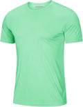 MAGCOMSEN Men's Short Sleeve UPF 50+ T-Shirt Quick Dry Rash Guard Athletic Running Swim Top Tee Performance Water Shirts