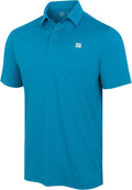 Three Sixty Six Golf Shirts for Men - Dry Fit Short-Sleeve Polo, Athletic Casual Collared T-Shirt