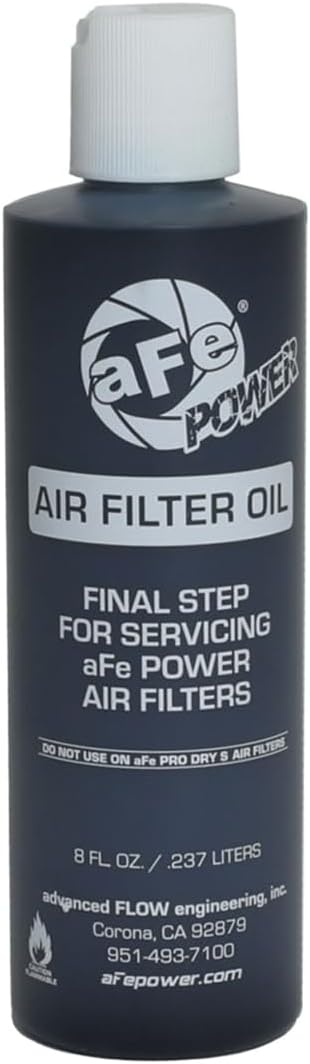 aFe Power Air Filter Restore Kit: 12oz Filter Cleaner and 8oz Squeeze Bottle Filter Oil - Black, Restores Pro 5R Engine Air Filters, #90-51401B