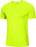 MAGCOMSEN Men's Short Sleeve UPF 50+ T-Shirt Quick Dry Rash Guard Athletic Running Swim Top Tee Performance Water Shirts