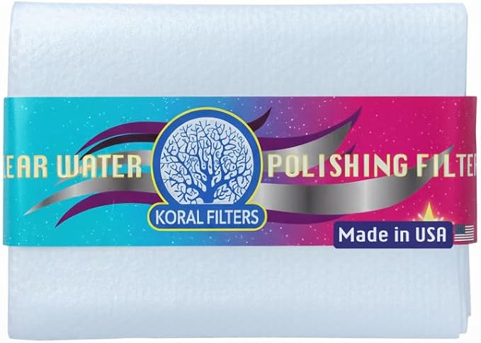 Aquarium Polishing Filter - 200 Micron - 24" x 36" (8 Pack)