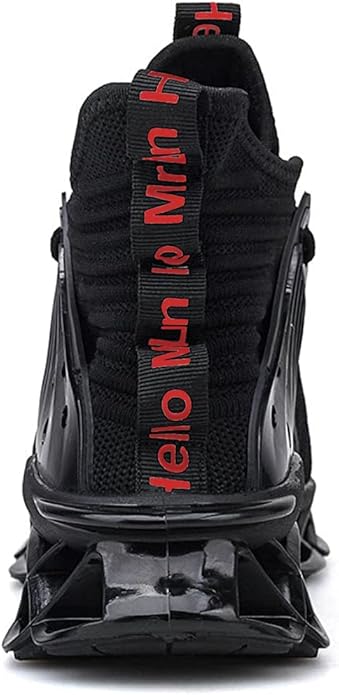 Hello MrLin Men's Running Shoes Non Slip Athletic Tennis Walking Blade Type Sneakers Hip Hop