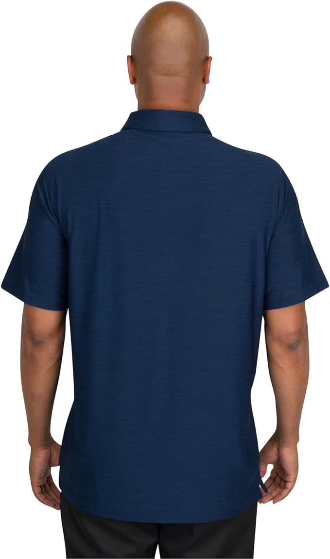 Three Sixty Six Golf Shirts for Men - Dry Fit Short-Sleeve Polo, Athletic Casual Collared T-Shirt