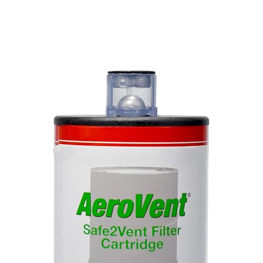 AeroVent 3X Aerosol Can Disposal System (Part #10004721) | Processes 3 Cans Simultaneously | Fits Cans Up to 3" Diameter & 10.5" Length | Viz-a-Ball Indicator | Heavy-Duty Steel | Made in USA