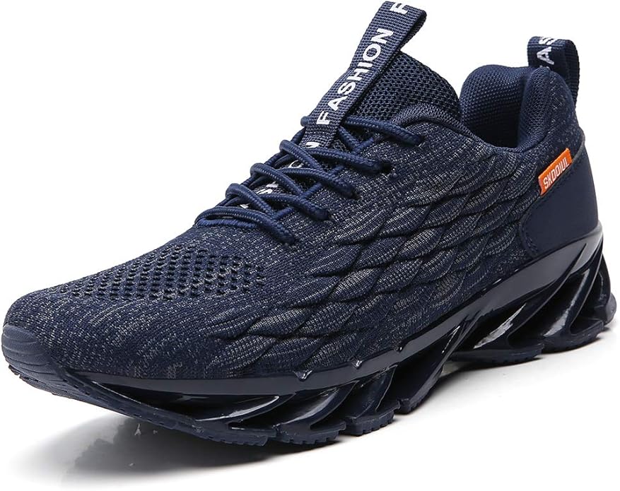 TSIODFO Men Sneakers Fashion Sport Running Athletic Tennis Walking Shoes