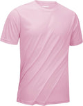 KEFITEVD Men's Short Sleeve UPF 50+ Sun Protection Shirts Quick Dry Rashguard Swim Shirt SPF Workout Fishing Athletic T-Shirt