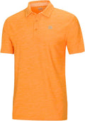 Three Sixty Six Golf Shirts for Men - Dry Fit Short-Sleeve Polo, Athletic Casual Collared T-Shirt