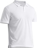 Pioneer Camp Men's Golf Shirt UPF 50+ Quick Dry Polo Shirts Short Sleeve Moisture Wicking Performance Tees Collar Work Shirts