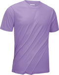 KEFITEVD Men's Short Sleeve UPF 50+ Sun Protection Shirts Quick Dry Rashguard Swim Shirt SPF Workout Fishing Athletic T-Shirt