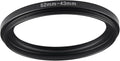 52mm to 43mm Step Up Ring Filter Adapter Black Metal Step up Adapter Rings Compatible with All Brand UV CPL ND Camera Lens Filter Step Down Ring (52mm-43mm)