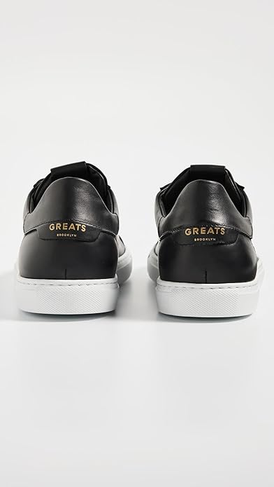 GREATS Men's Reign Low Top Leather Sneakers