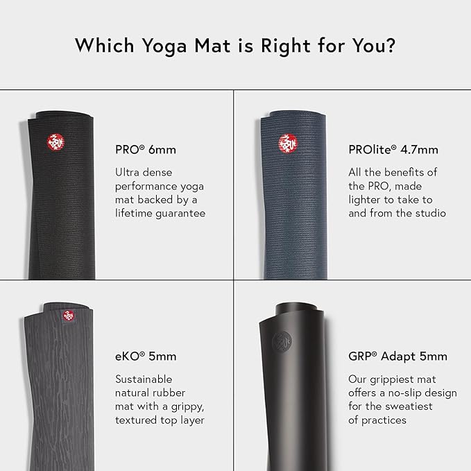 Manduka PRO Yoga Mat 71" - 6mm | Lifetime Durability | Hygienic Construction | Premium Studio Quality | Teacher Approved | 71 x 26 inches | Verve