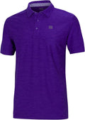 Three Sixty Six Golf Shirts for Men - Dry Fit Short-Sleeve Polo, Athletic Casual Collared T-Shirt