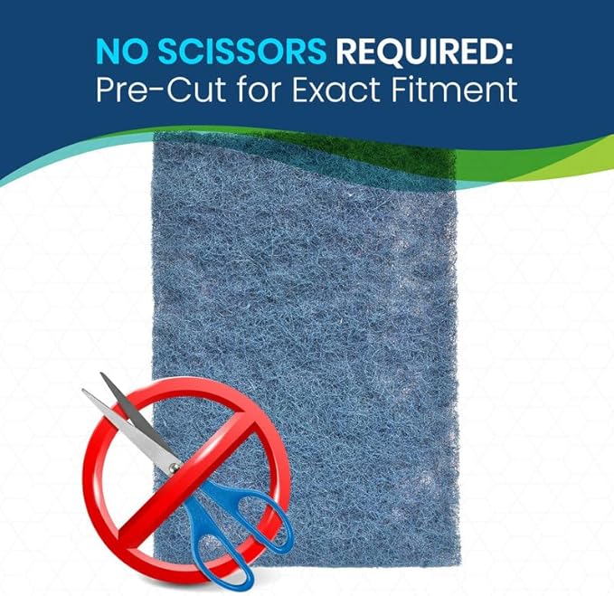 Natural Fiber Hog Hair Furnace Door Filter for Mobile, Manufactured and Modular Homes (16 x 20)