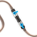 LANDEN Double Tab Connector for Aquarium, Canister Filter Hose Connector, Fish Tank Water Flow Control, Quick Release Valve-16/16