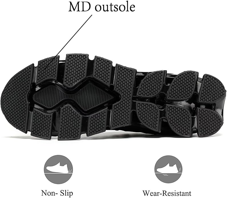 Vooncosir Men's Fashion Sneakers Breathable Mesh Running Shoes Blade Non Slip Soft Sole Casual Athletic Walking Shoes