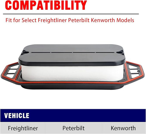 904-7903 Crankcase Ventilation Filter Compatible with Select Freightliner Peterbilt Kenworth Models Replaces# CV50626