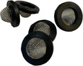 5-Pack Inlet Filter Strainer Screens with 3/4" Hose Size Grommet Seal for Pressure Washer Garden Hose Hookups & Washing Machine Intake Filtration