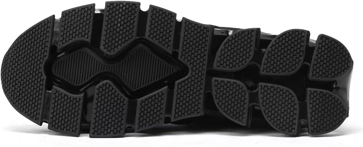 Vooncosir Men's Fashion Sneakers Breathable Mesh Running Shoes Blade Non Slip Soft Sole Casual Athletic Walking Shoes