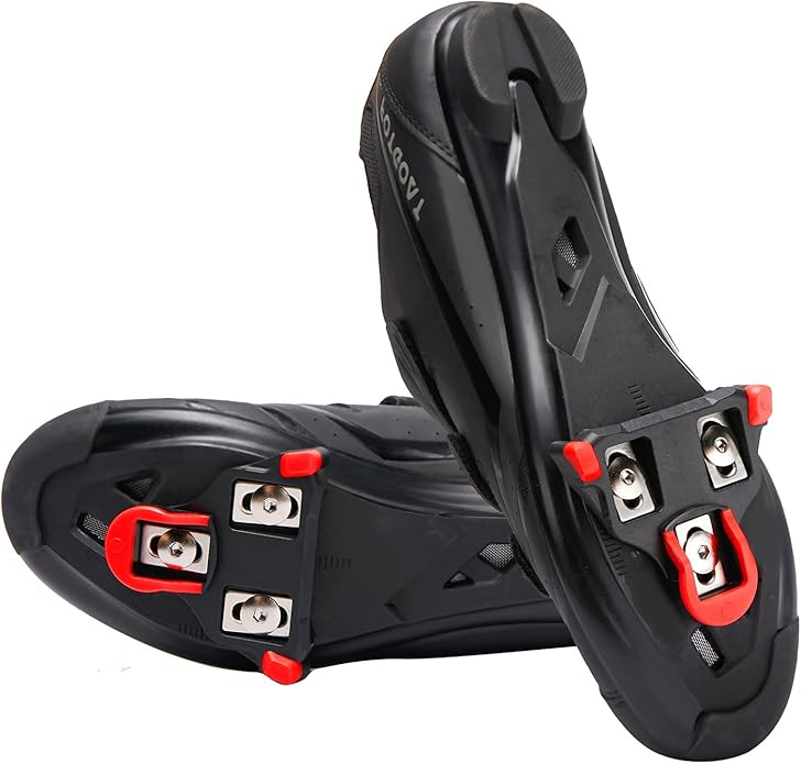 Bike Cleats Compatible with Shimano SPD-SL Locking Cycling Pedals Indoor Cycling & Road Bike Cleats