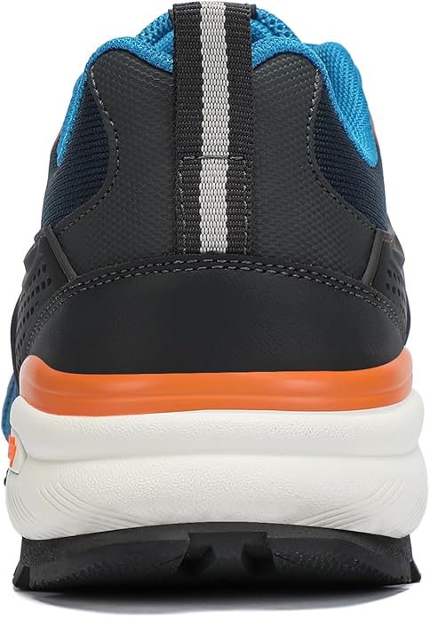 Kricely Men's Walking Shoes Breathable Lightweight Fashion Sneakers Non Slip Sport Gym Jogging Trail Running Shoes