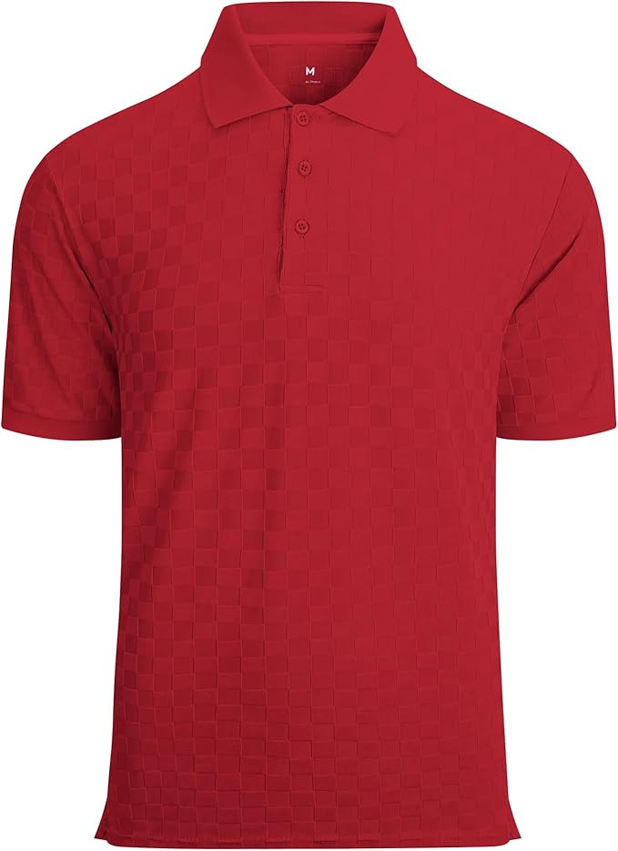 Alex Vando Mens Polo Shirts Short Sleeve Regular Fit Fashion Designed Shirt
