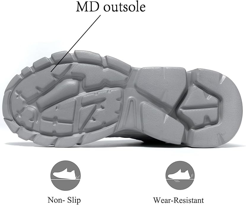Mens Slip On Running Shoes Athletic Walking Trainers Lightweight Breathable Mesh Tennis Sneakers