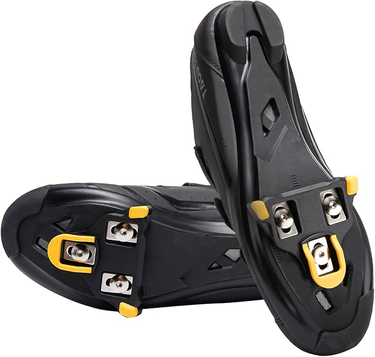 Bike Cleats Compatible with Shimano SPD-SL Locking Cycling Pedals Indoor Cycling & Road Bike Cleats