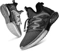 WETIKE Boy's Shoes Mesh Slip on Lightweight Running Sneakers