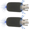 ATIE No Spray Pool Cleaner TailSweep PRO TSP10S with Hose Scrubber 9-100-3105 Fit Zodiac Polaris 280, 3900 Sport, 380, 360, 180 Pool Cleaner Tail Sweep PRO TSP10S and CMP Flow Diffuser (2 Pack)