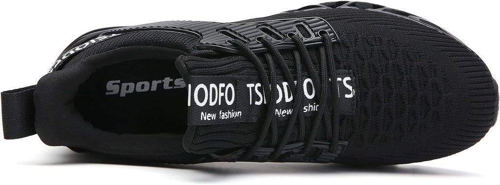TSIODFO Men Sneakers Fashion Sport Running Athletic Tennis Walking Shoes