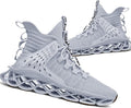Hello MrLin Men's Running Shoes Non Slip Athletic Tennis Walking Blade Type Sneakers Hip Hop